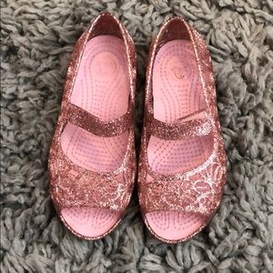 Girls crocs size 10